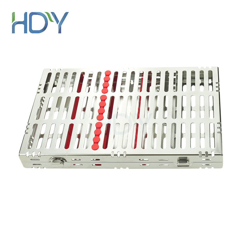 HDY H1201 12 Instrument Dental Cassette with Divider manufacturer