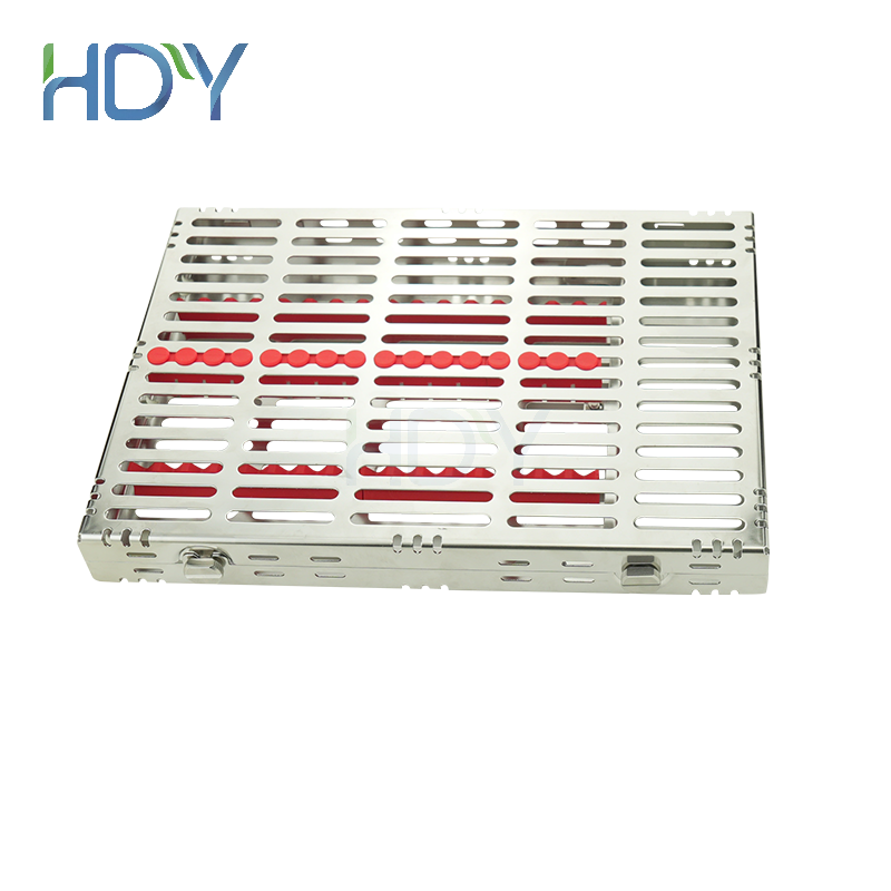 HDY H1601 16 Instrument Dental Cassette with Divider manufactury