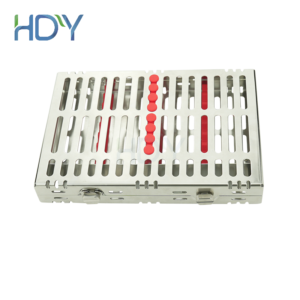 HDY H0801 8 Instrument Dental Cassette with Divider manufacturer