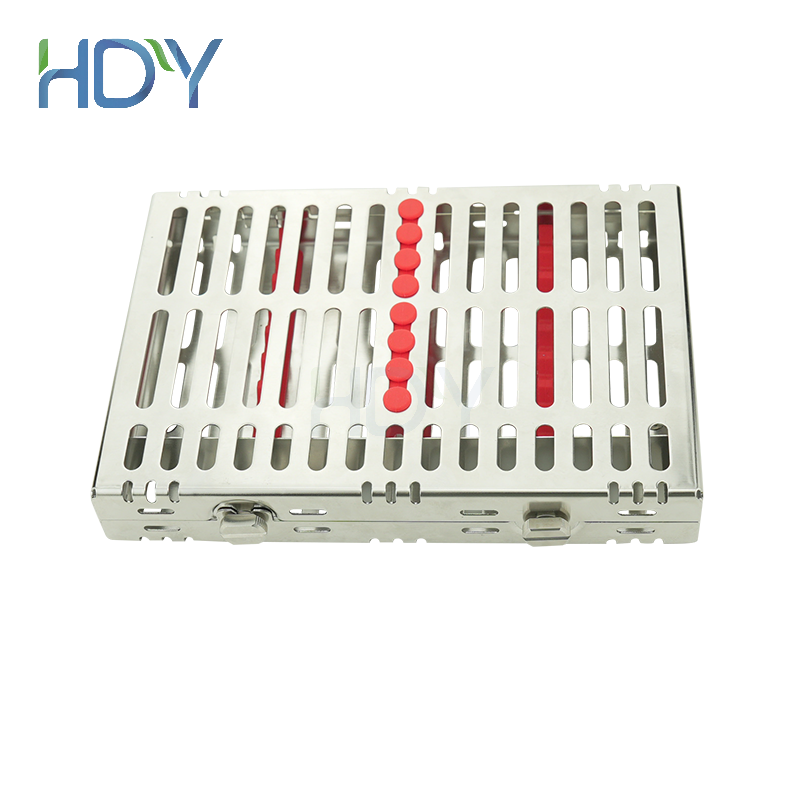 HDY H0801 8 Instrument Dental Cassette with Divider manufacturer