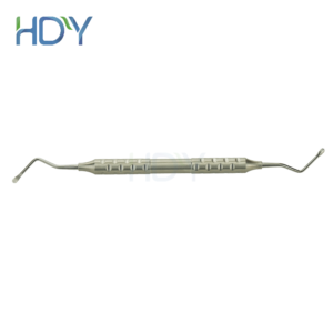 WS28CG Surgical Curette,2.8mm,#2 Metal Handle Surgical Curette supplier