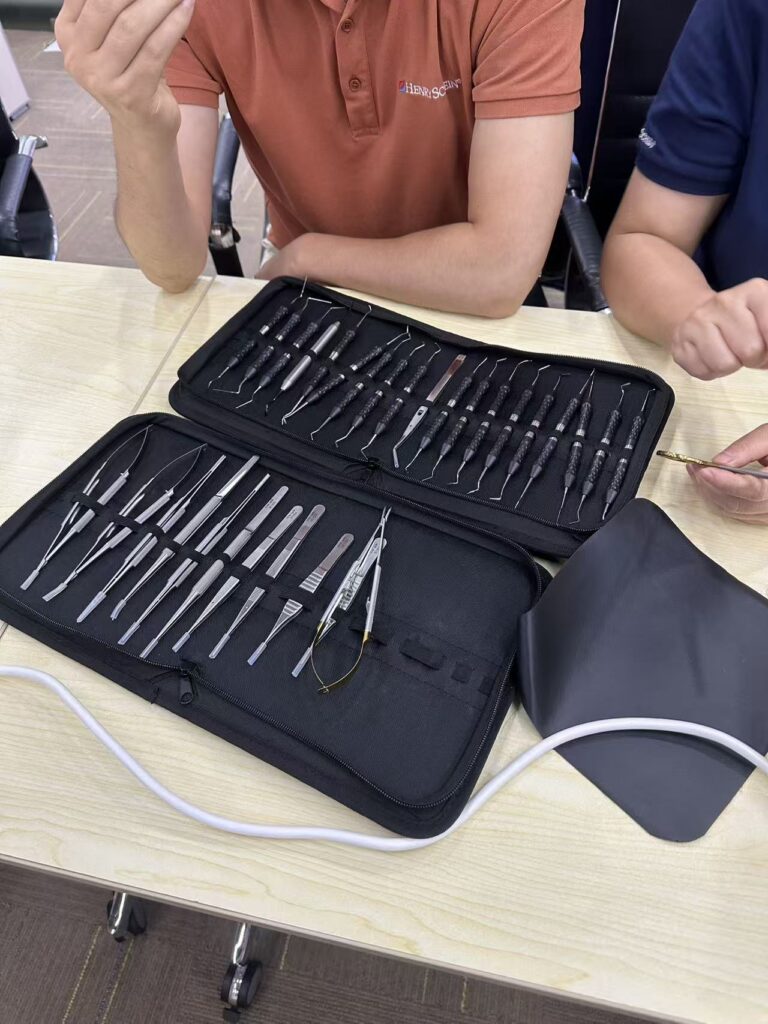 HDY Provides Professional Dental Instrument Training for Global Distributor Partner1