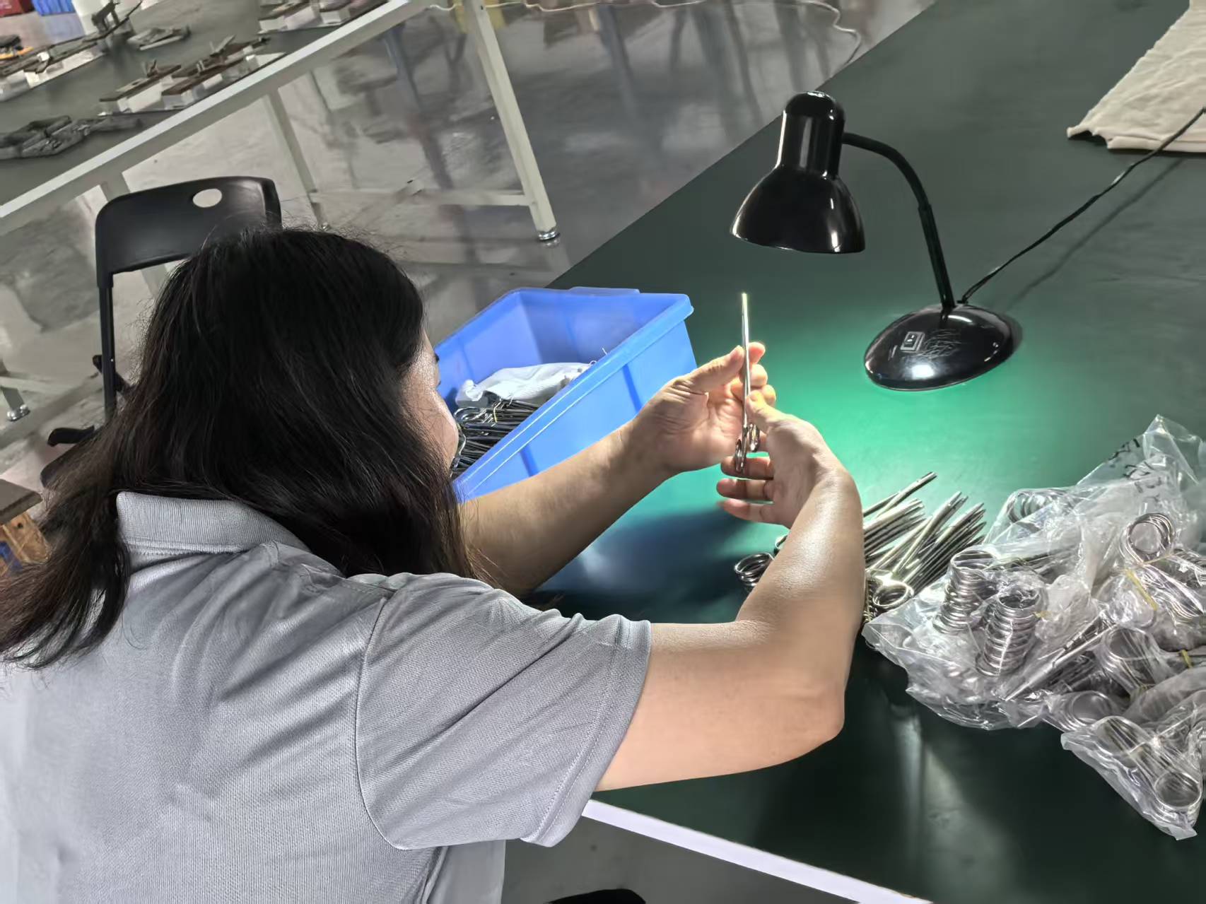 Dental instrument products prepared at HDY manufacturing facility
